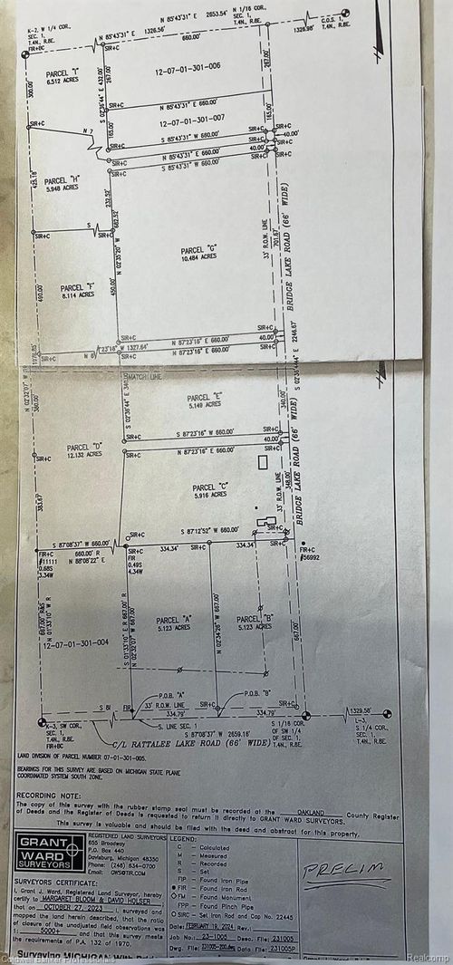 PARCEL D N Bridge Lake Road, Springfield Charter Township, MI, 48348 | Card Image