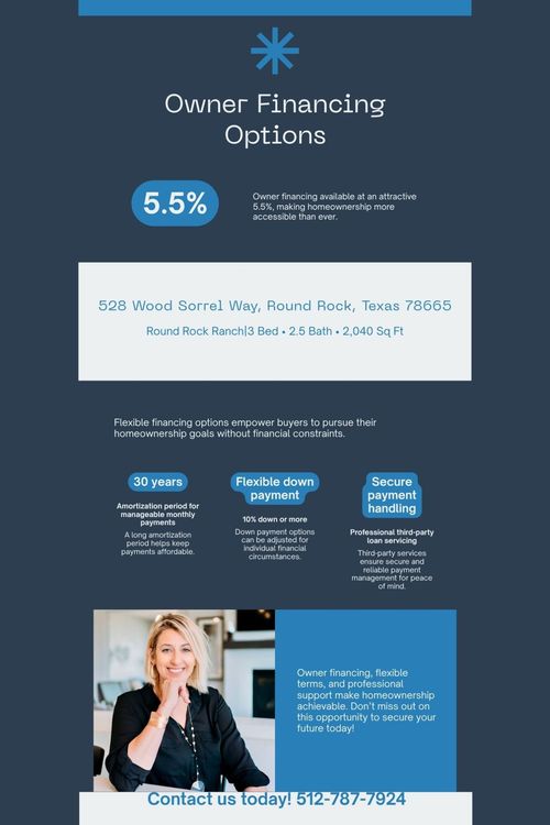 528 Wood Sorrel Way, Round Rock, TX, 78665-7457 | Card Image