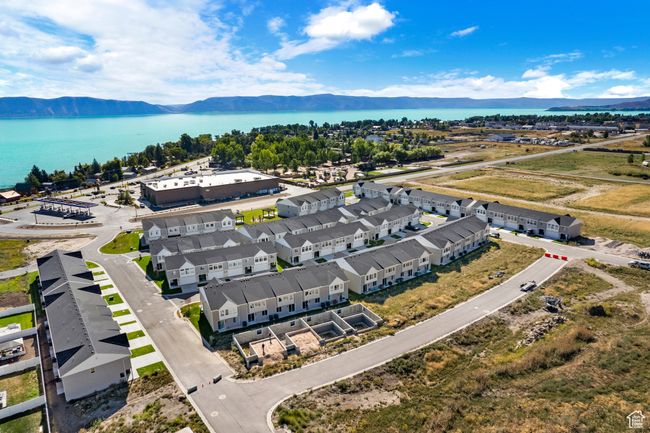 Aerial view featuring a residential view and a water and mountain view | Image 31
