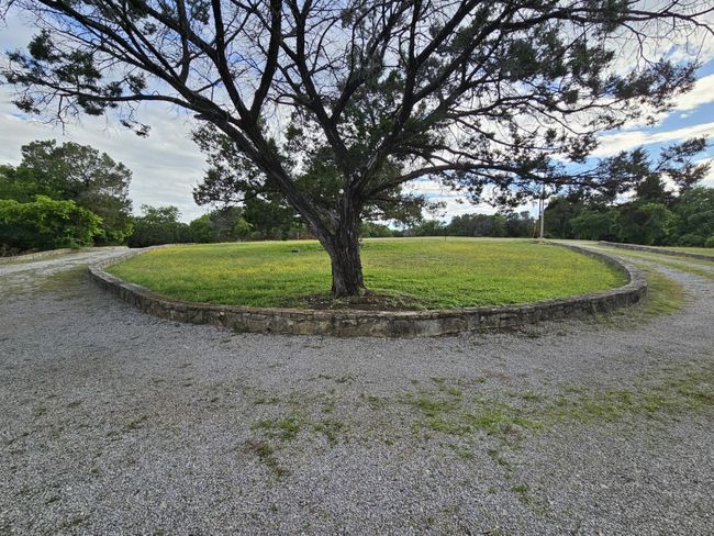 View of home's circular drive from the front door. | Image 5