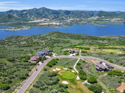 Birds eye view of property featuring a water and mountain view | Image 2