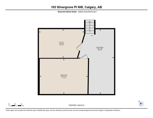 103 Silvergrove Place Nw, Home with 3 bedrooms, 1 bathrooms and 5 parking in Calgary AB | Image 33