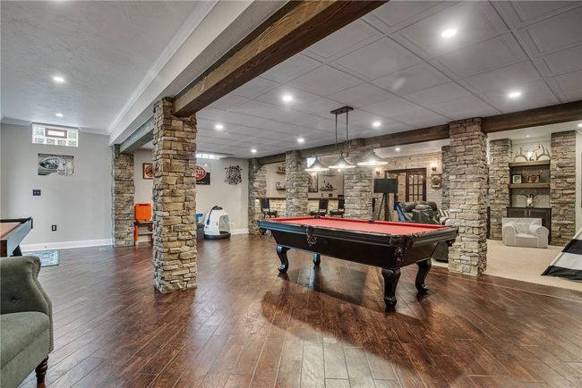 Game room view of pool table | Image 28