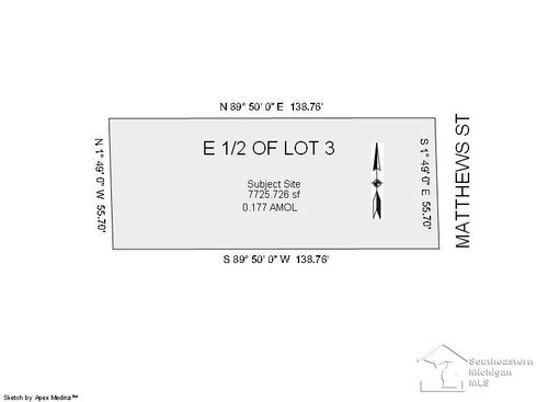 0 Matthews St, Carleton, MI, 48117 | Card Image