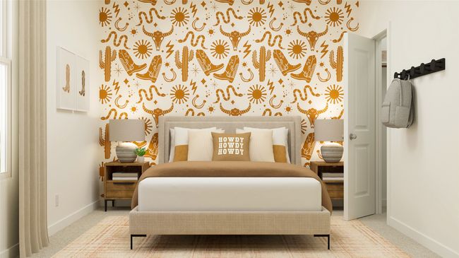 Carpeted bedroom with baseboards | Image 19