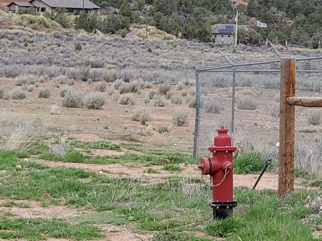 View of yard featuring fence | Image 8