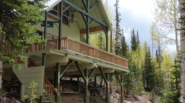Wooden deck with stairway | Image 55