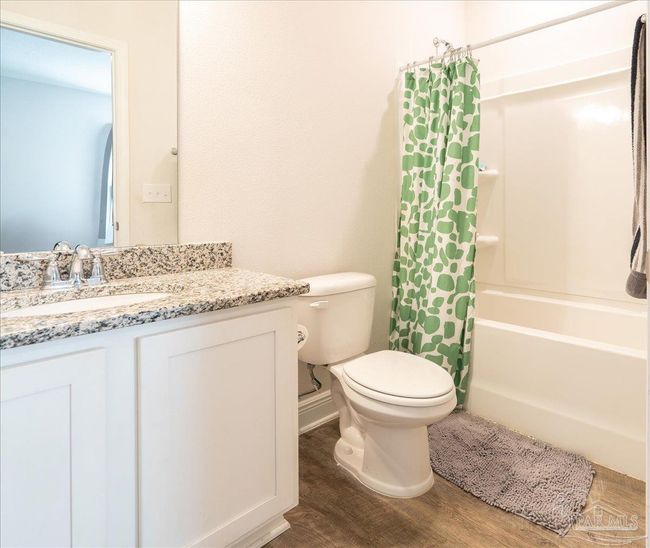 Bathroom that's in bedroom located near bonus room | Image 35