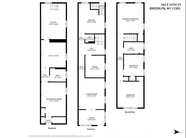 342 E 55 Th St, House other with 4 bedrooms, 2 bathrooms and null parking in New York NY | Image 27