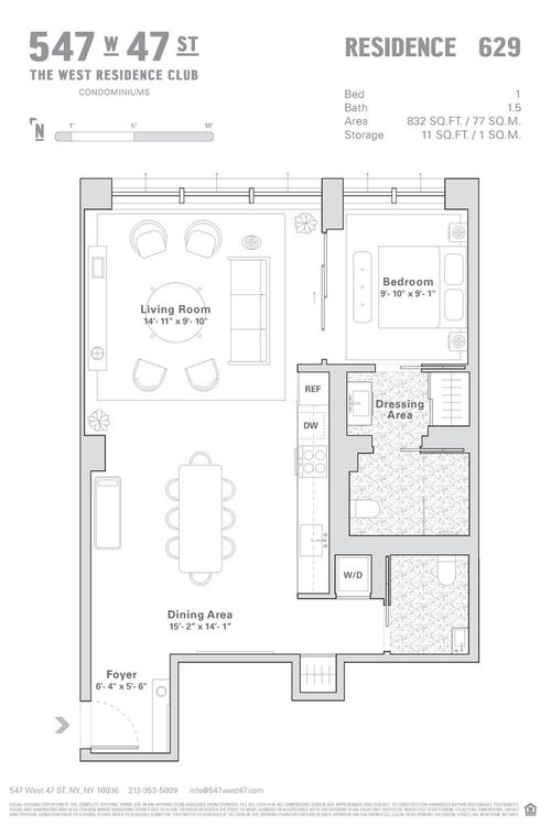 629-547 W 47th Street, New York City, NY, 10036 | Card Image