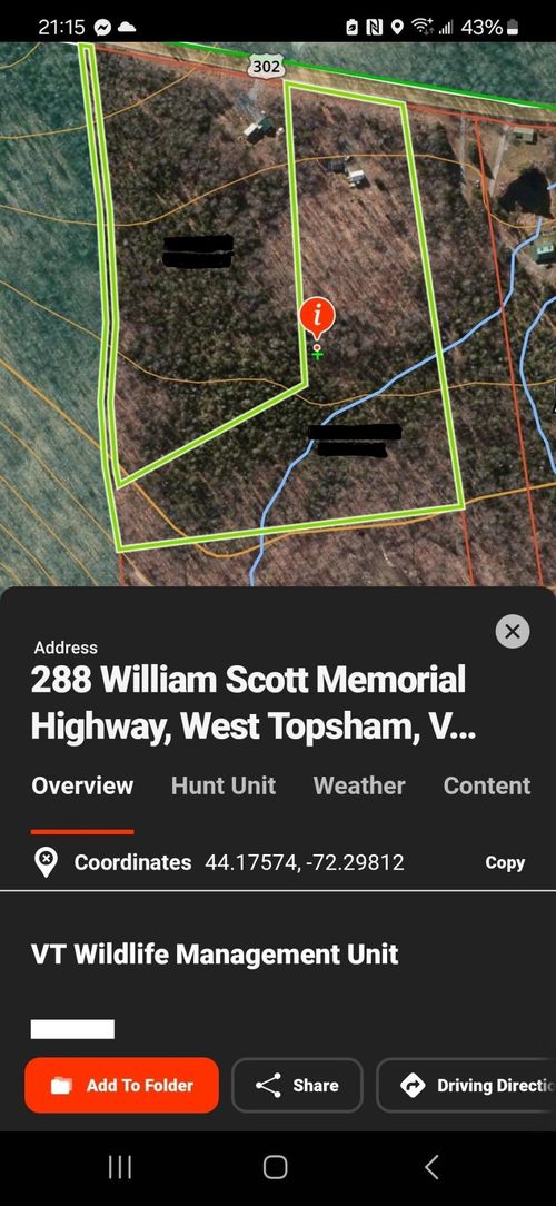 288 Us Route 302, West Topsham, VT, 05086-9768 | Card Image