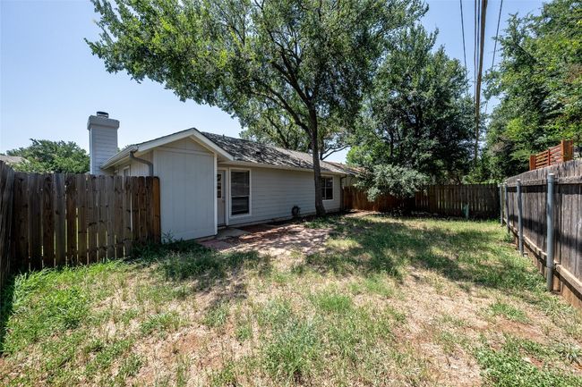 View of yard featuring a fenced backyard | Image 4