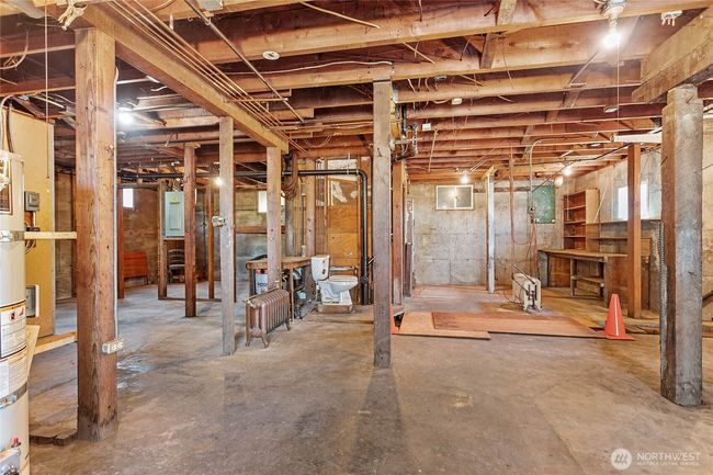 Ideas and plans were started down here but not finished - there is electrical and plumbing and a solid foundation. | Image 25