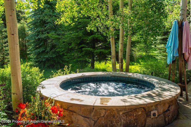 The hot tub enjoys late afternoon sunshine. | Image 63