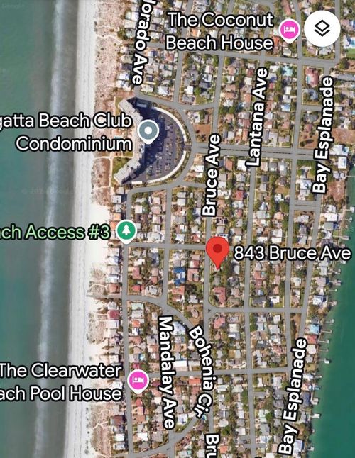 843 Bruce Ave, CLEARWATER, FL, 33767-1308 | Card Image