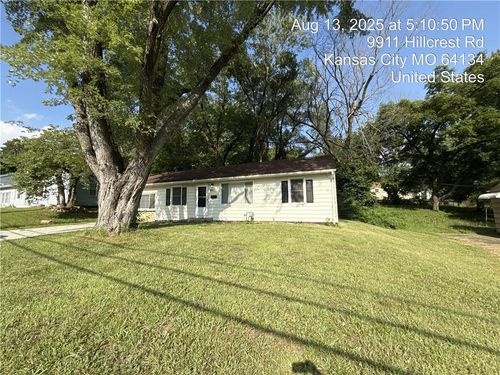 9911 Hillcrest Rd, Kansas City, MO, 64134-1281 | Card Image