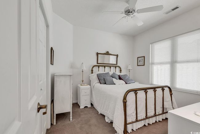 Bedroom #2 - Carpeted bedroom with ceiling fan | Image 6