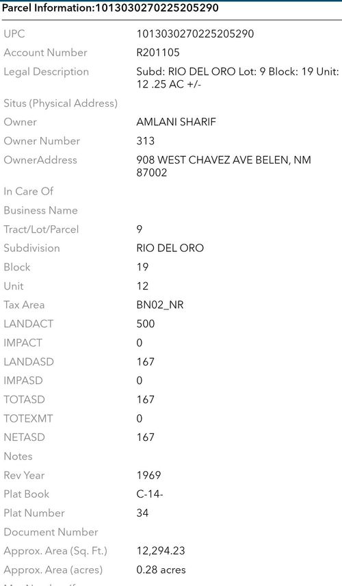 9-0 Rio Del Oro, Belen, NM, 87002 | Card Image