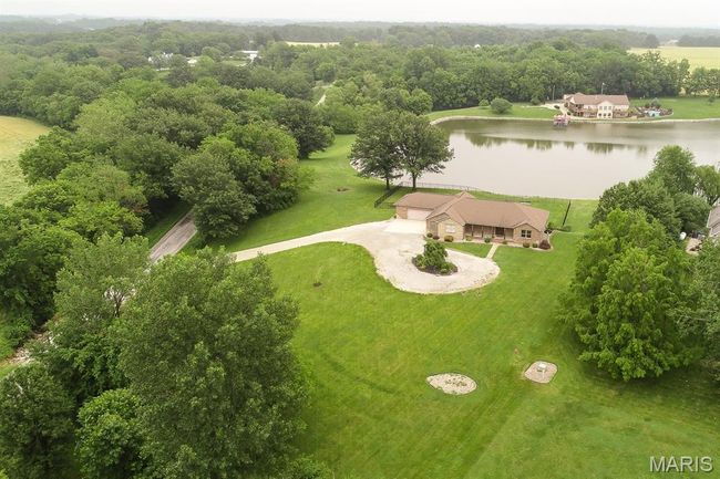 Aerial view of a large body of water | Image 4