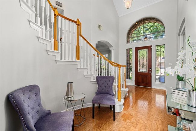 Welcoming Front Entrance with Semi winding Stairs | Image 8