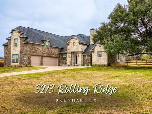 3273 Rolling Ridge Lane, Brenham, TX, 77833 | Card Image