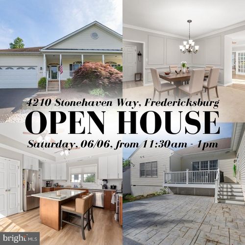 4210 Stonehaven Way, FREDERICKSBURG, VA, 22408-9213 | Card Image