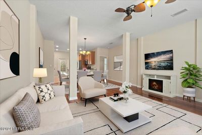 Virtually Staged Living Room | Image 3