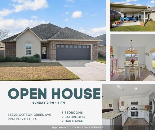 38323 Cotton Creek Ave, Prairieville, LA, 70769-3964 | Card Image