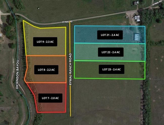 Lot 7 Rymal Ranch Road, Home with 0 bedrooms, 0 bathrooms and null parking in Algoa TX | Image 10
