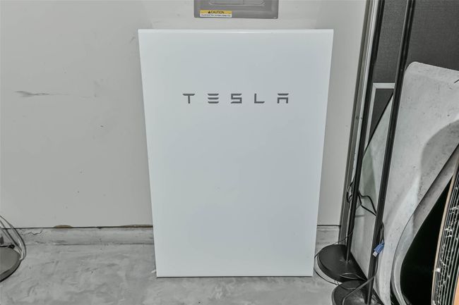 Two TESLA Powerwall home batteries store excess solar energy to self-power the whole home immediately on demand. | Image 31