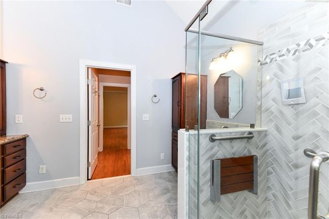 2018 Primary bath renovation with beautiful tile and large walk in shower | Image 15