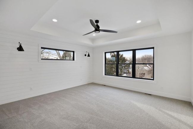 Large Owner's Suite offers spa-like bath and walk-in closet. Pictures of previously built house. | Image 16