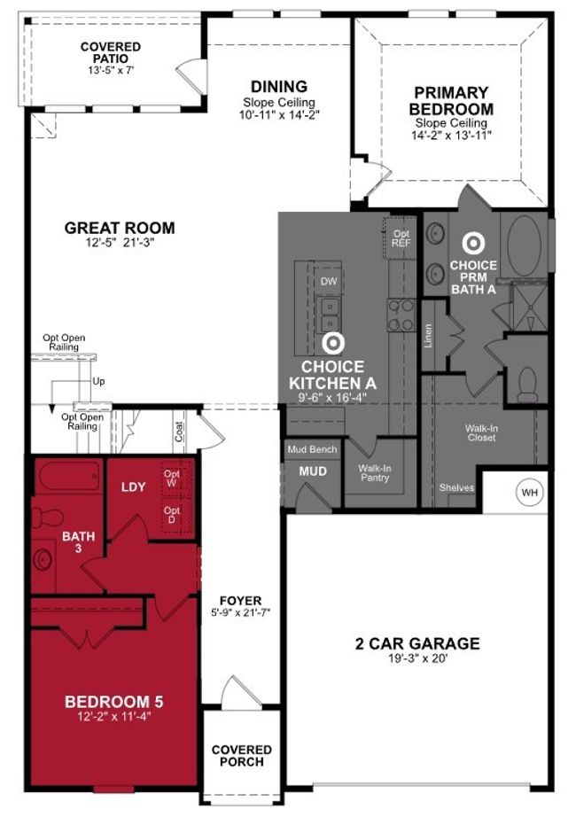 Beazer Homes Lake Pointe at Paloma Creek Rainier floorplan. | Image 14