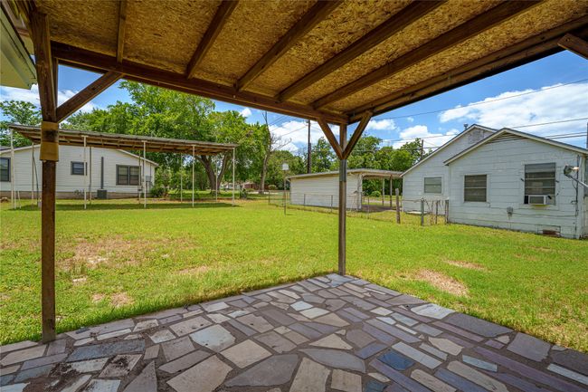 View of patio with a carport | Image 13