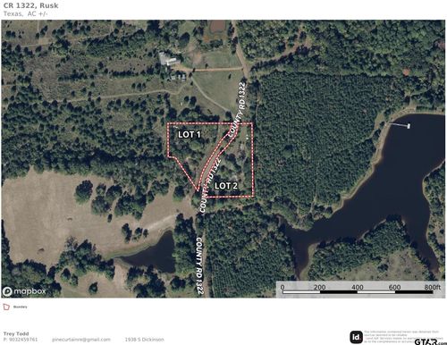 TBD Lot 2 Cr 1322, Rusk, TX, 75785 | Card Image