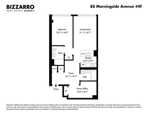 4f-88 Morningside Ave, New York, NY, 10027-5179 | Card Image