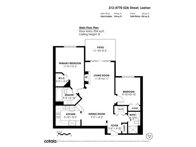 312 - 4770 52 A Street, Condo with 2 bedrooms, 2 bathrooms and 1 parking in Delta BC | Image 36