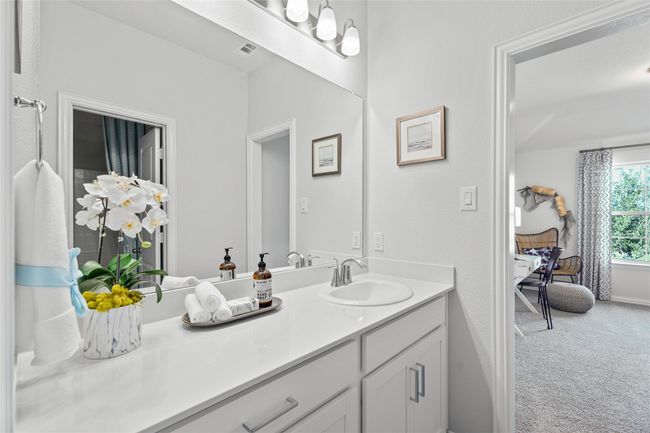 Beazer Homes Whitewing Trails Teton floorplan. This is not a photo of the actual home, but is a photo of the Teton floorplan. | Image 10