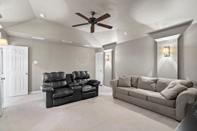 The Media Room features access to the 15' x 6' walk-in attic closet. | Image 20