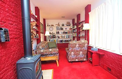 Family room with gas stove | Image 3