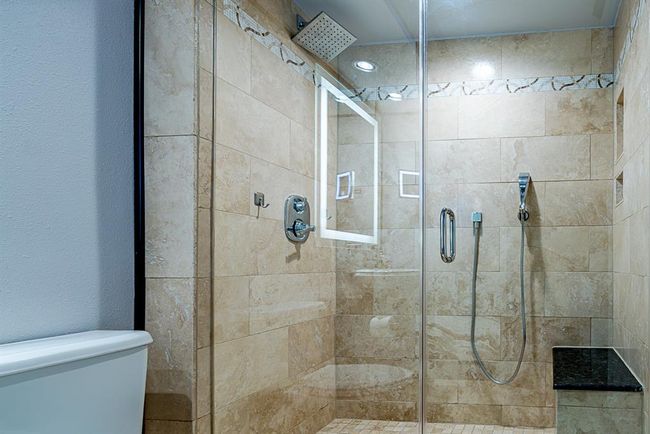 Glass walk in shower adds a modern touch | Image 11