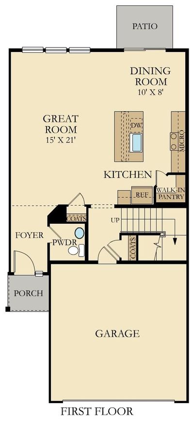 701 - 933 Shagbark Lane, Townhouse with 3 bedrooms, 2 bathrooms and 2 parking in West Dundee IL | Image 2