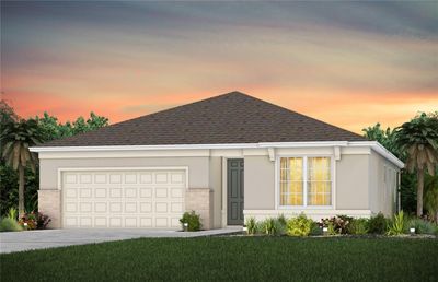 Exterior Design. Artistic rendering for this new construction home. Pictures are for illustrative purposes only. Elevations, colors and options may vary. | Image 1