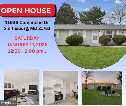 11936 Comanche Dr, SMITHSBURG, MD, 21783-2029 | Card Image