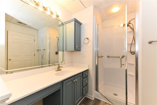 Basement full bathroom with updated shower | Image 35
