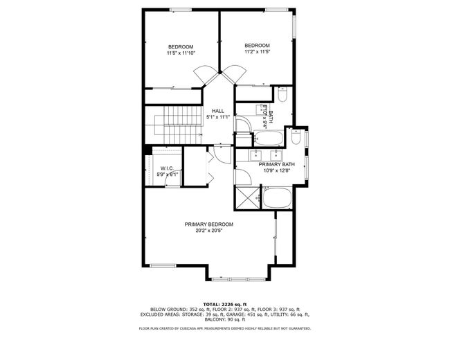 Upper Level Floorplan. | Image 45