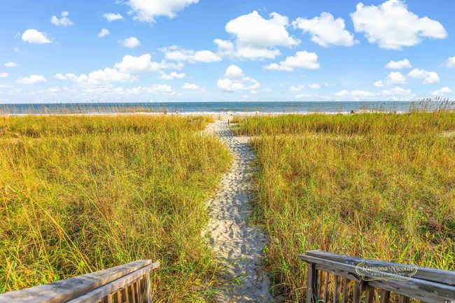 View of water feature featuring a beach view | Image 24