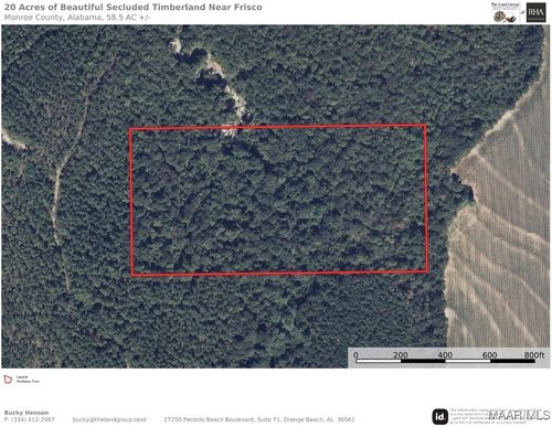 0 Raymond Rd, Frisco City, AL, 36445 | Card Image