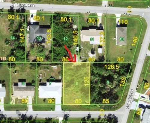 510 Jasmine Ave Nw, PORT CHARLOTTE, FL, 33952-6415 | Card Image