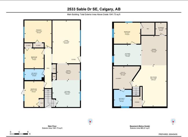 2533 Sable Drive Se, Home with 4 bedrooms, 2 bathrooms and 3 parking in Calgary AB | Image 36